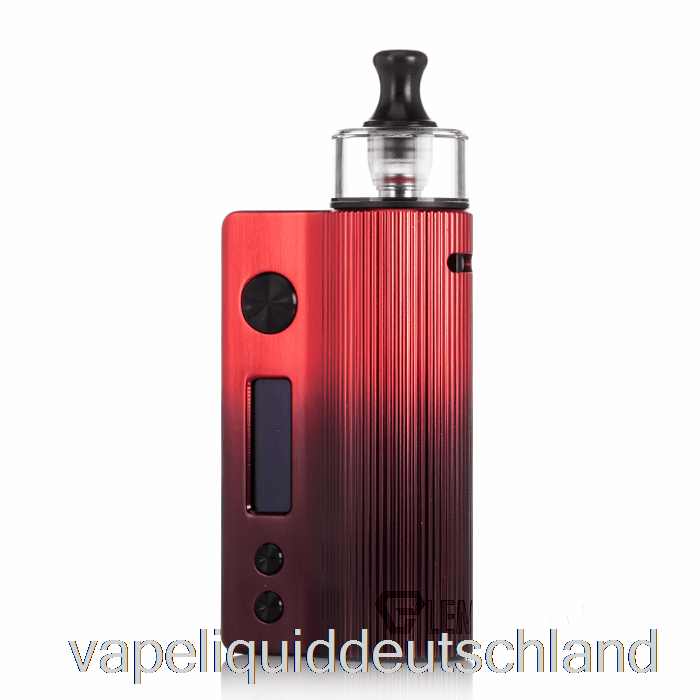 Vandy Vape Nox 60w Pod Kit Magma Red Black Vape Liquid